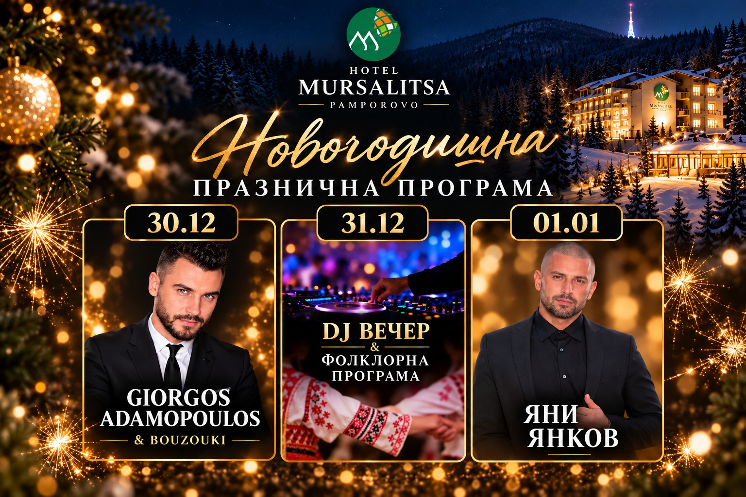 Нова година в хотел Мурсалица